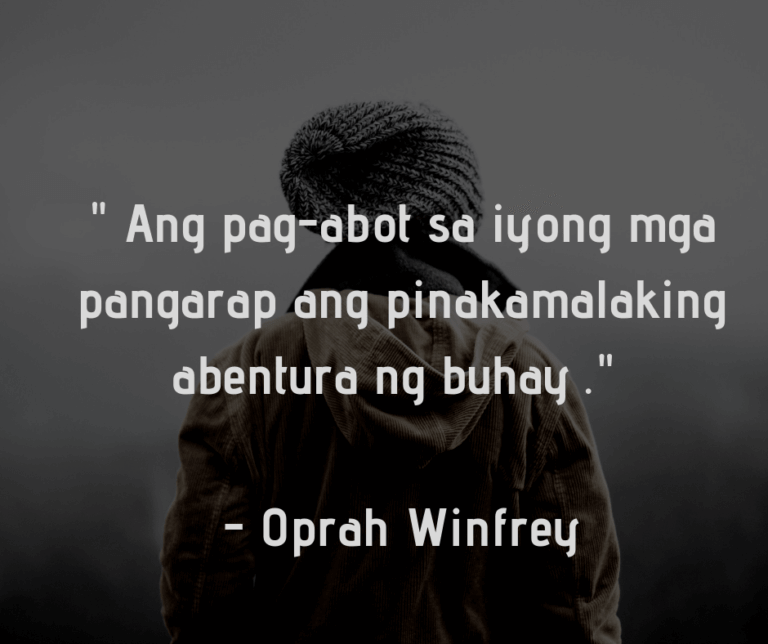 35 Best Inspirational And Motivational Tagalog Quotes With Images