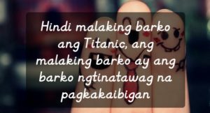 Tagalog Friendship Quote